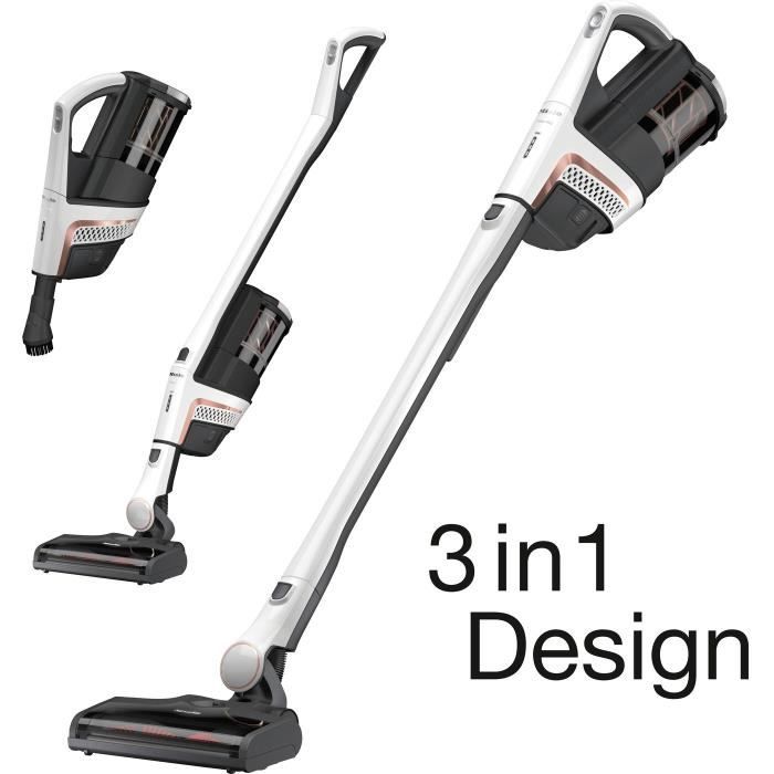 MIELE Triflex HX2 - Aspirateur Balai sans Fil - Design 3 en 1 - 60 min d'autonomie - Électrobrosse large avec détection revetement