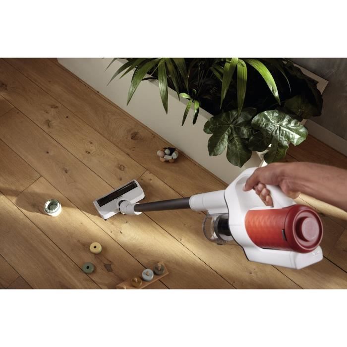 Aspirateur Balai sans fil - MIELE Duoflex HX1 - Rouge - 160W + 50 W (brosse)