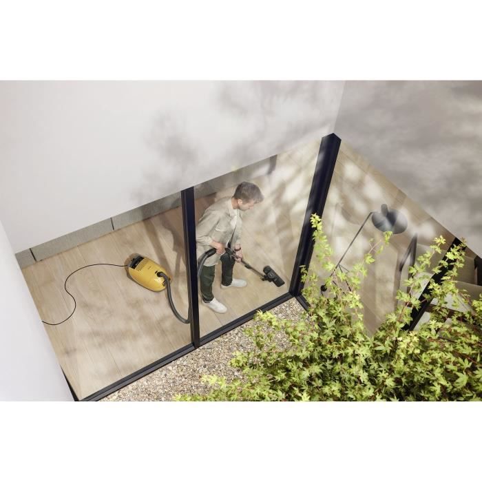 Aspirateur Traineau - MIELE - Guard M1 - 890 W - Sac 4,5 L - Jaune Soleil