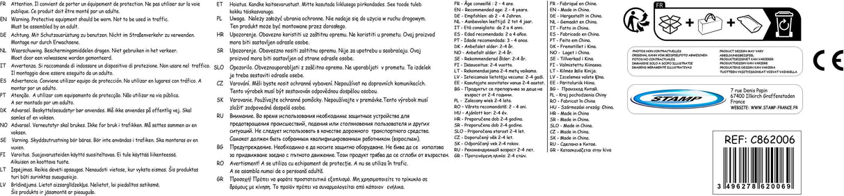 Draisienne - MINNIE - MN432006 - 10 - Rose