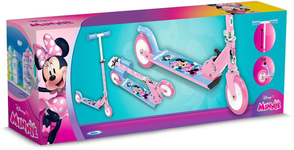 Trottinette enfant pliable - MINNIE - MN432042 - Rose