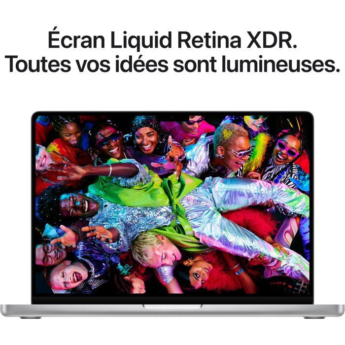 Apple - 14,2 MacBook Pro M5 (2026) - RAM 32Go - Stockage 1To - CPU 10 coeurs - GPU 10 coeurs - Argent