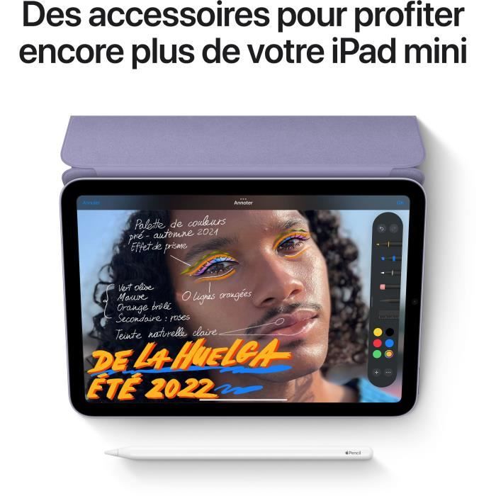 Apple - iPad mini (2021) - 8,3 WiFi + Cellulaire - 256 Go - Gris SidÈral