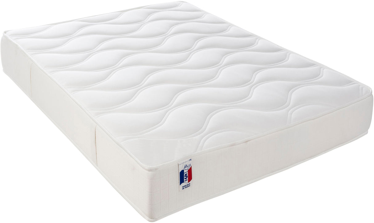 CONFORT DESIGN Gari Matelas 140 x 190 - Ep. 23 cm - Polylatex dont latex naturel - Hypoallergénique - Réversible -Fabriqué en France