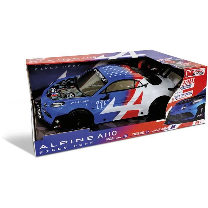 Voiture télécommandée - MONDO MOTORS - Alpine A110 Pikes Peak - Echelle 1:10 - Bleu