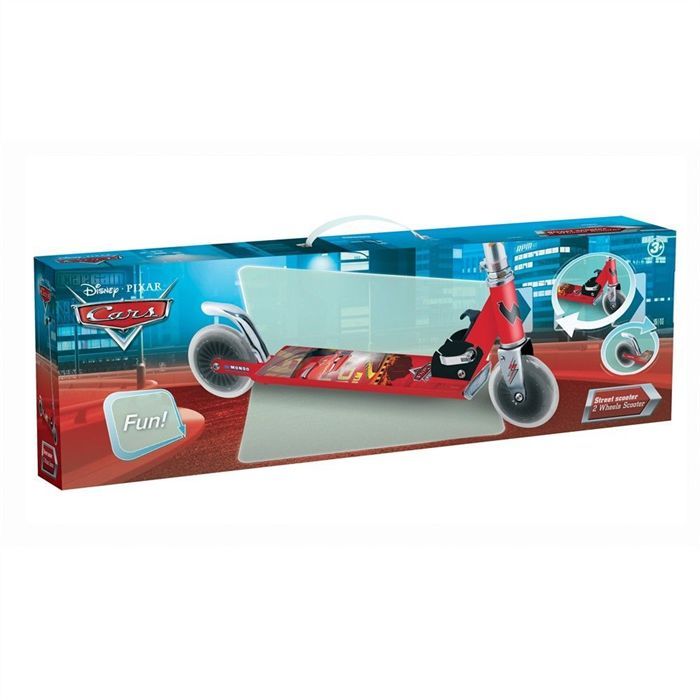 CARS Trottinette Pliable 2 roues Aluminium - Disney