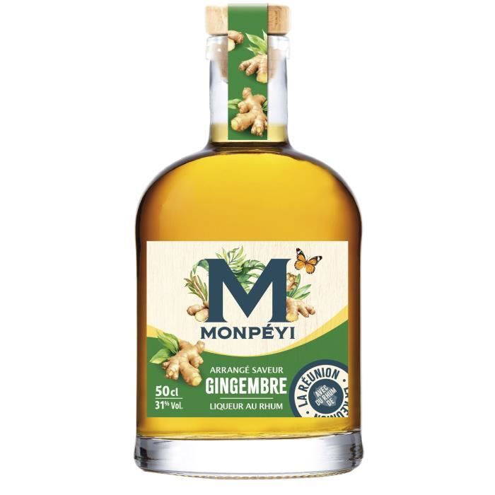 Monpéyi - Rhum arrangé - Gingembre - 31,0% Vol. - 50 cl
