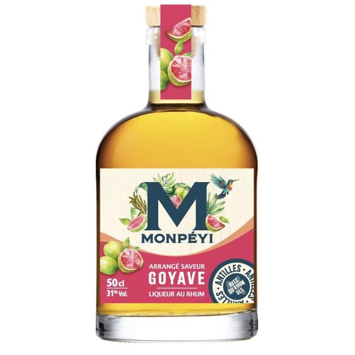 Monpéyi - Rhum arrangé - Goyave - 31,0% Vol. - 50 cl