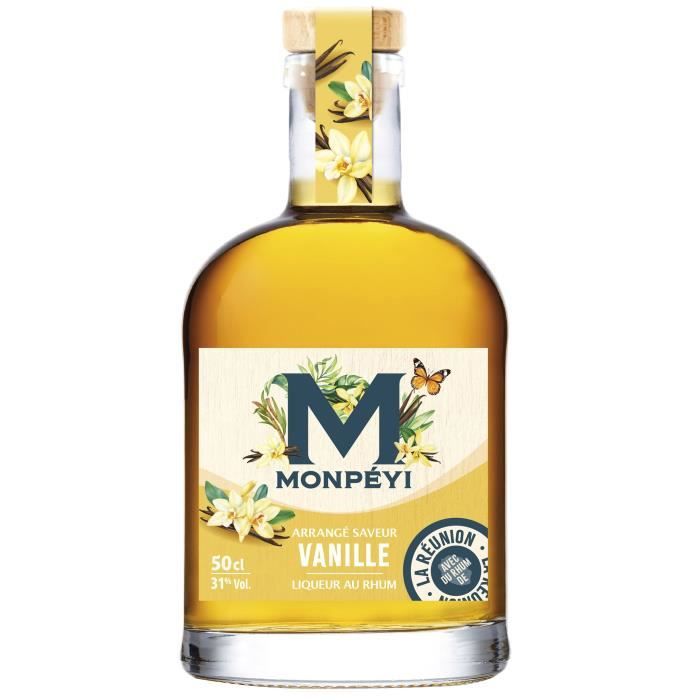 Monpéyi - Rhum arrangé - Vanille - 31,0% Vol. - 50 cl