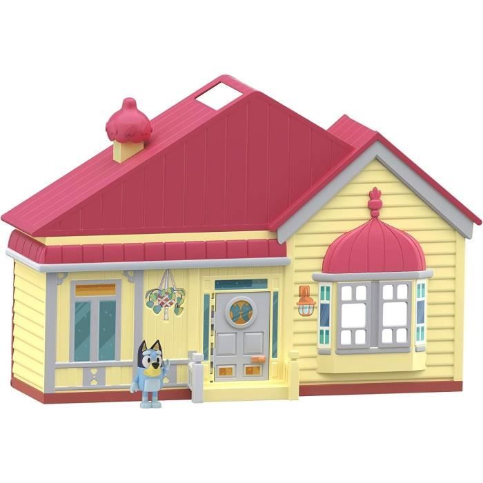 Bluey, La maison de Bluey, Figurin et maison, Univers miniature, Moose Toys