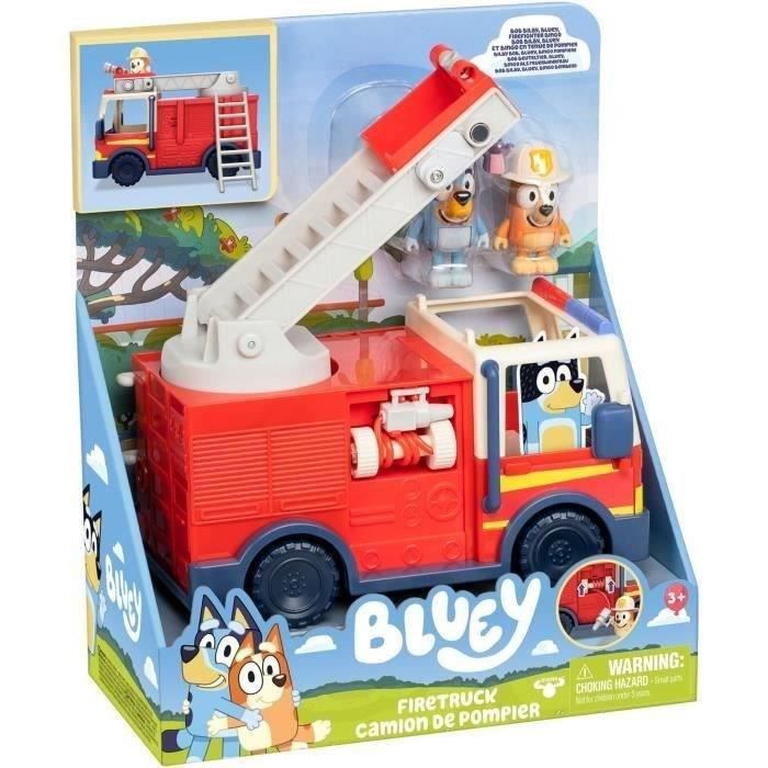 Bluey Le camion de Pompier de Bluey - Univers miniature - MOOSE TOYS - Des 3 ans