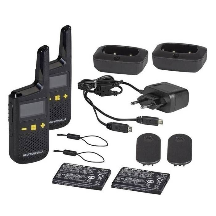 Motorola XT185. Utilité: Réseau mobile professionnel (pmr), Quantité de canaux: 16 canaux, Fréquence de fonctionnement: 446.00625 -