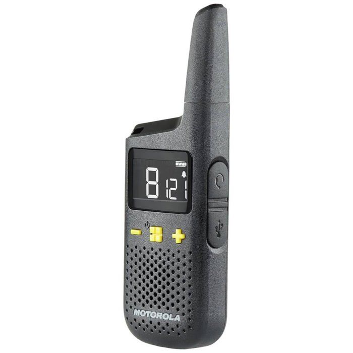 Motorola XT185. Utilité: Réseau mobile professionnel (pmr), Quantité de canaux: 16 canaux, Fréquence de fonctionnement: 446.00625 -