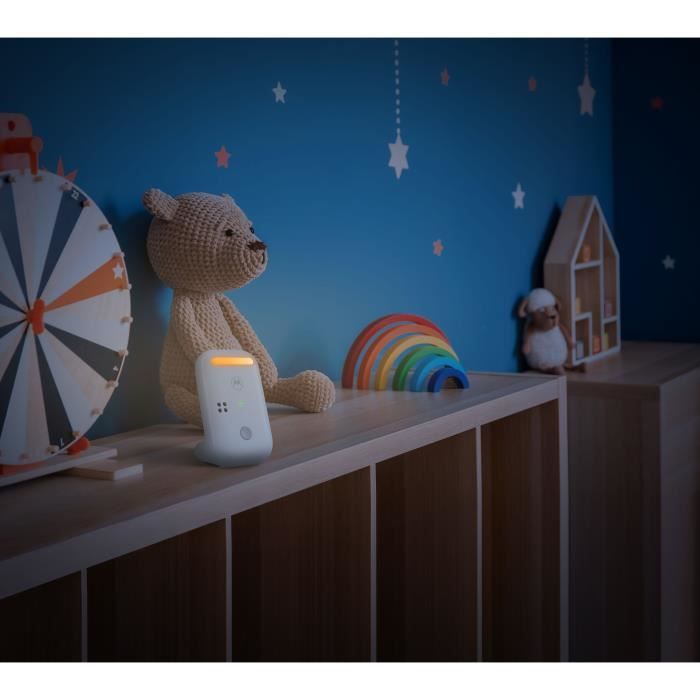 Ecoute bÈbÈ Audio DECT - MOTOROLA - PIP11 - Fonction veilleuse - Communication Bidirectionnelle - portÈe 300m