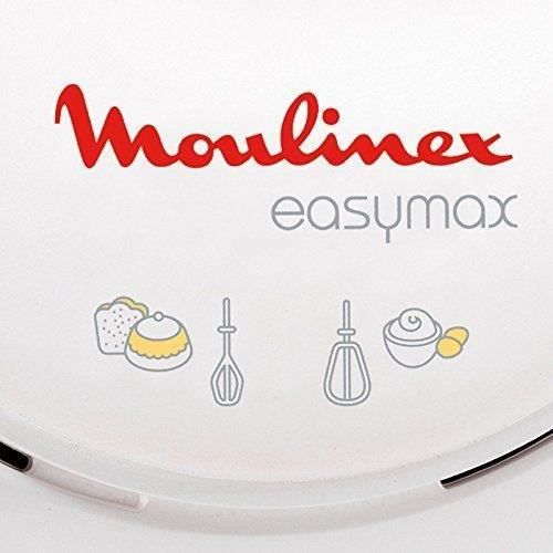 MOULINEX EasyMax Batteur Èlectrique, 200 W, 5 vitesses, 2 jeux de fouets inox, Compact, Ergonomique ABM11A30
