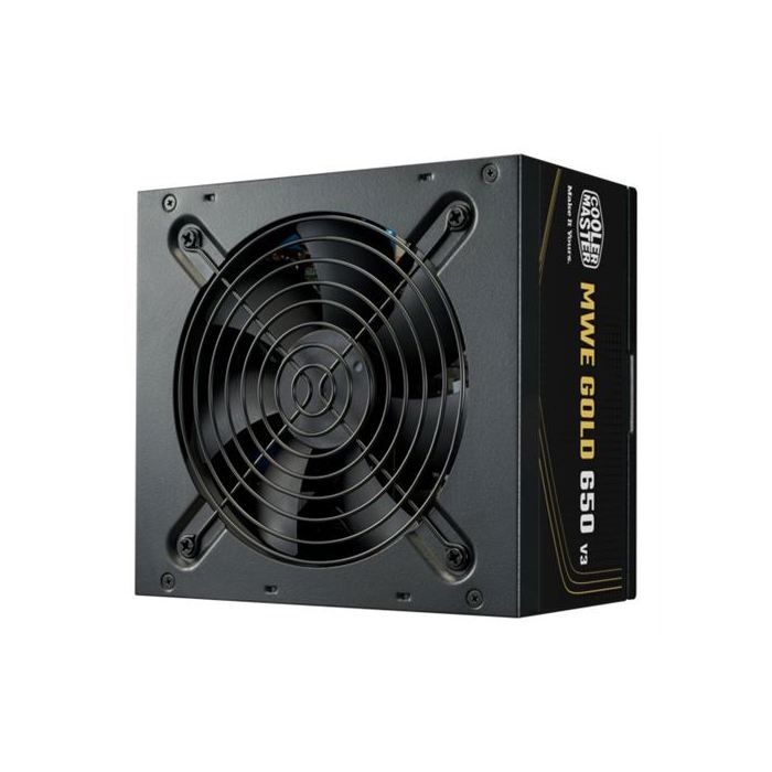 Alimentation PC - COOLER MASTER - MPE-6502-ACAAG-3BEU - MWE Gold 650 V3 Non Modulaire - ATX 3.1 - 80+ GOLD - 650 W