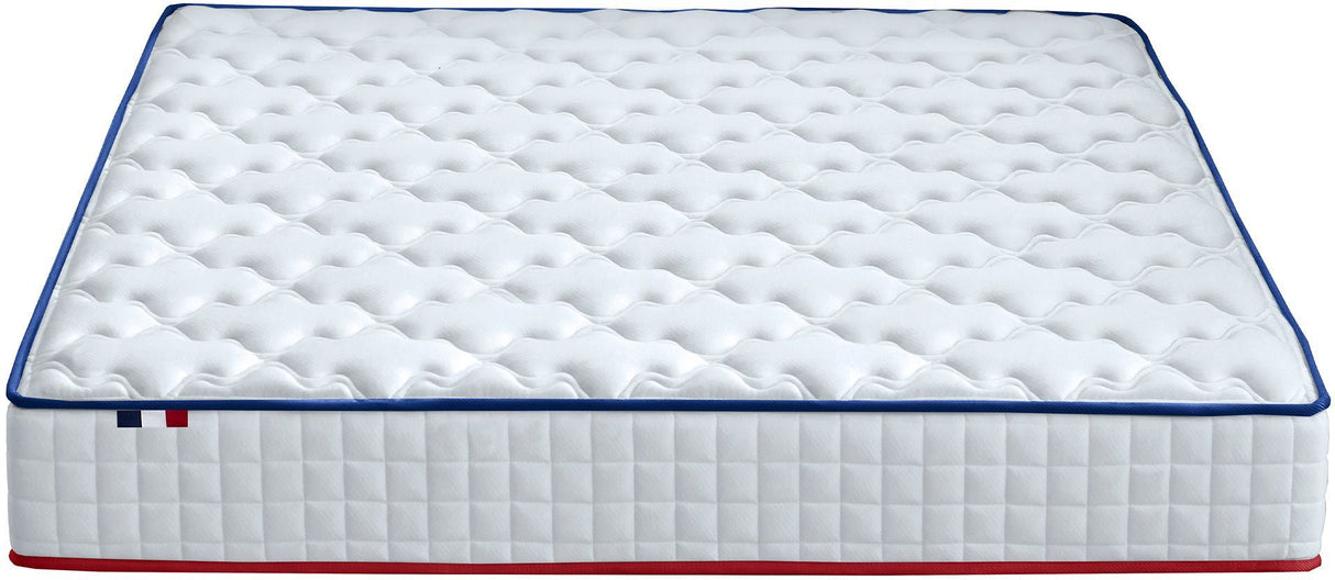 CONFORT DESIGN Amboise Matelas 160 x 200 - Ep.20cm - Ressorts ensachés - Mousse 25 kg/m3 - Fabriqué en France