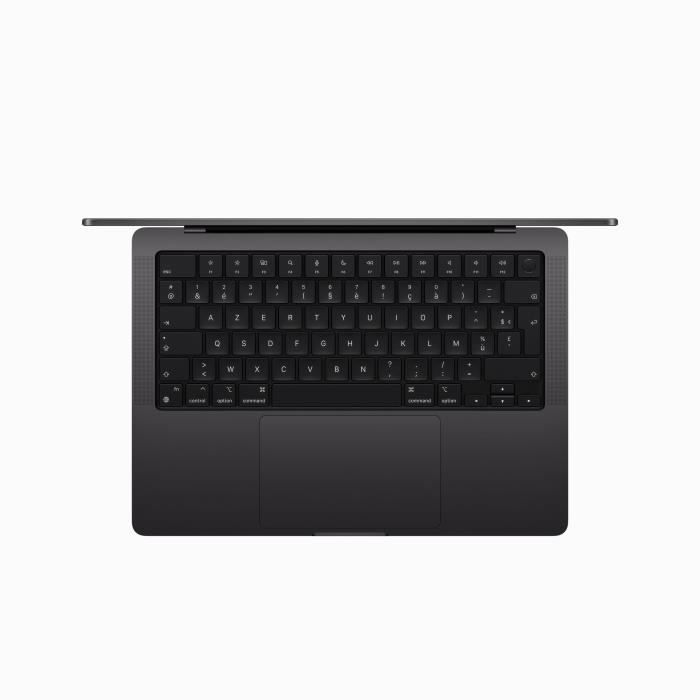 Apple - 14 - MacBook Pro M3 Pro (2023) - RAM 18Go - Stockage 512Go - Noir sidÈral - Azerty