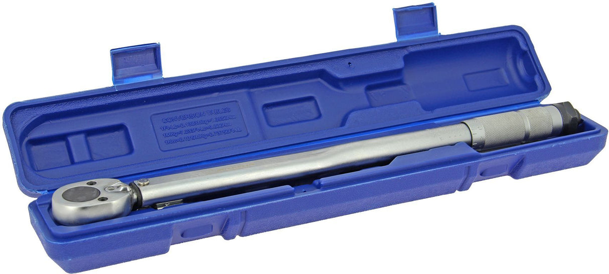 Malette Clé dynamo 1/2 40-210Nm - MICHELIN - avec barre d'entension 1/2 125mm et adaptateur 1/2*3/8 9.5mm*12.7mm