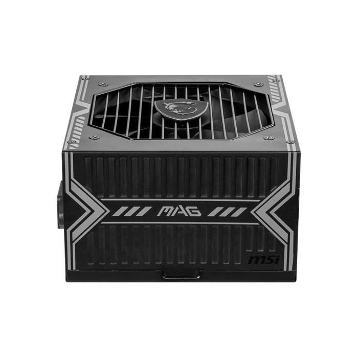 MSI - Alimentation - MAG A750BN PCIE5 - 750 W - 80 PLUS Bronze - Protection de niveau industriel