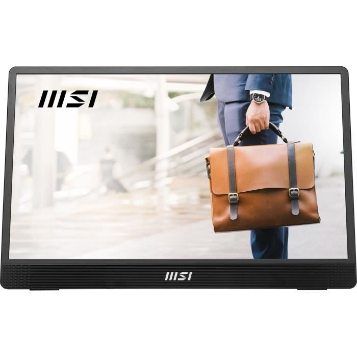 Ecran PC Portable - MSI - 15,6 - FHD - 60Hz - Dalle IPS - 4ms - PRO MP161 E2