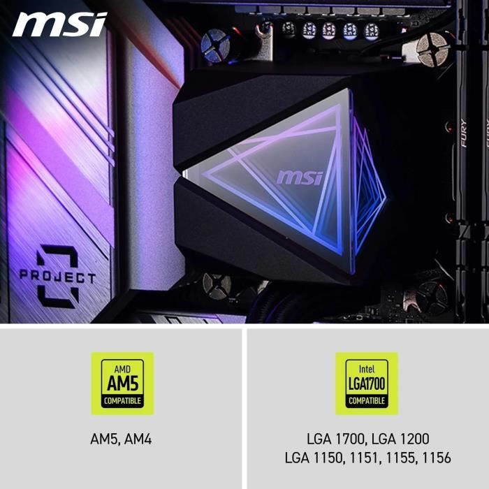 Refroidissement PC - MSI - 306-7ZW7A11-C24 - MAG CORELIQUID I240
