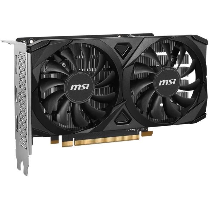 Carte graphique - MSI - VENTUS GeForce RTX 3050 2X E 6G OC NVIDIA 6 Go GDDR6