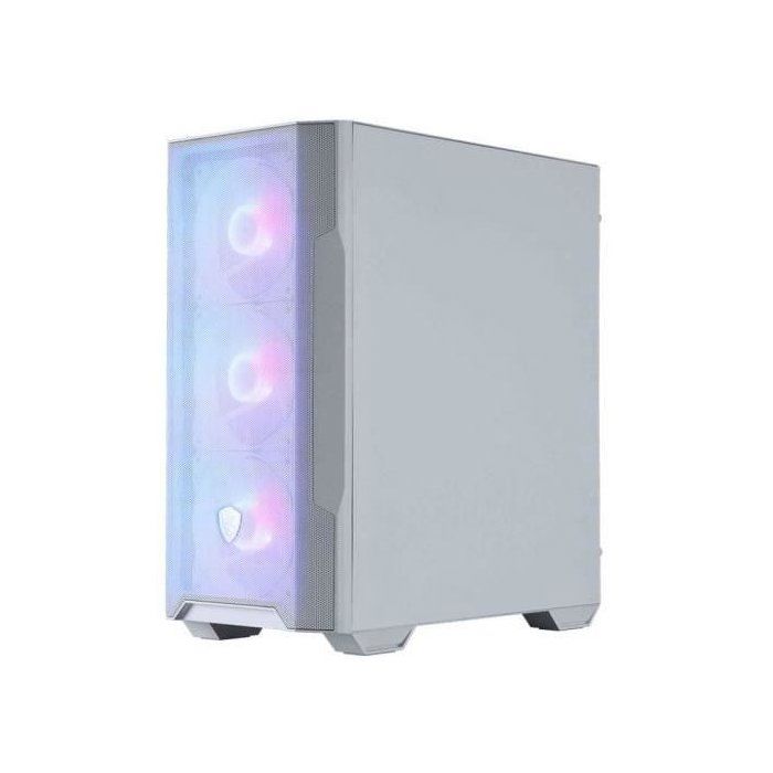 Boîtier PC gaming - MSI - MAG Forge M100R - Moyen Tour - Blanc