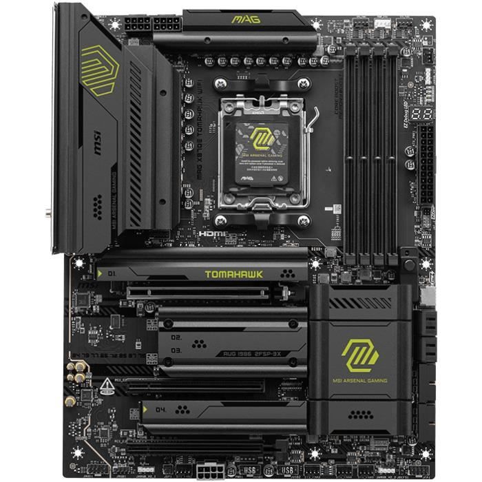 Carte mere - MSI - MAG X870E TOMAHAWK WIFI Emplacement AM5 ATX