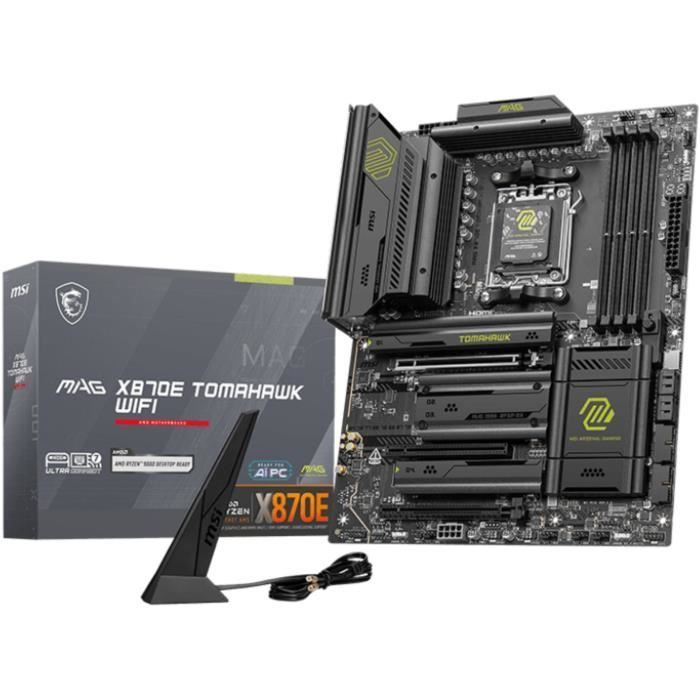 Carte mere - MSI - MAG X870E TOMAHAWK WIFI Emplacement AM5 ATX