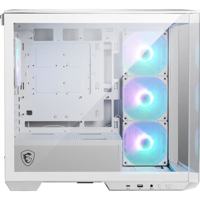 BoÓtier PC - MSI - MAG PANO M100R PZ - Blanc
