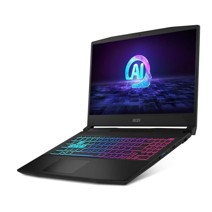 PC portable Gamer MSI - Katana 15 - Sans Windows - 15.6'' FHD 144Hz - Core i7-14650HX - RTX 5060 - RAM DDR5 16Go - 512GB SSD