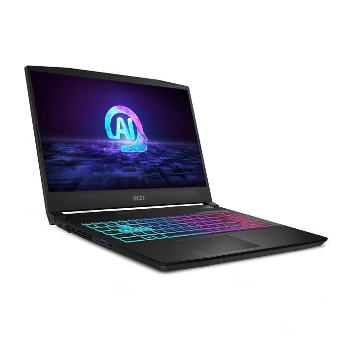PC portable Gamer MSI - Katana 15 - Sans Windows - 15.6'' FHD 144Hz - Core i7-14650HX - RTX 5060 - RAM DDR5 16Go - 512GB SSD