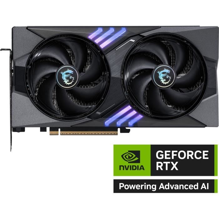 Carte graphique - MSI - GAMING GeForce RTX 5060 TI 16G OC NVIDIA 16 Go GDDR7