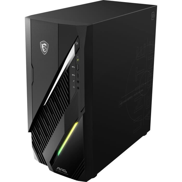 PC de bureau - MSI - Sans Windows - MAG Infinite E1 - 14NVL5-214XFR - I5-14400F - 16 Go DDR5 5600Hz - 512 Go M.2 Pcie- RTX 5060