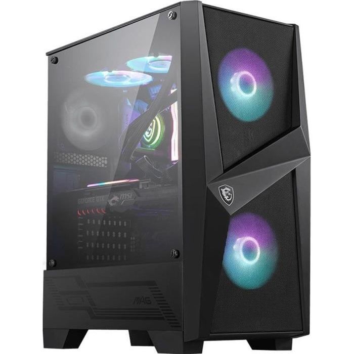 MSI BOITIER PC MAG FORGE 100R - Noir - Verre trempÈ - Format ATX (306-7G03R21-809)