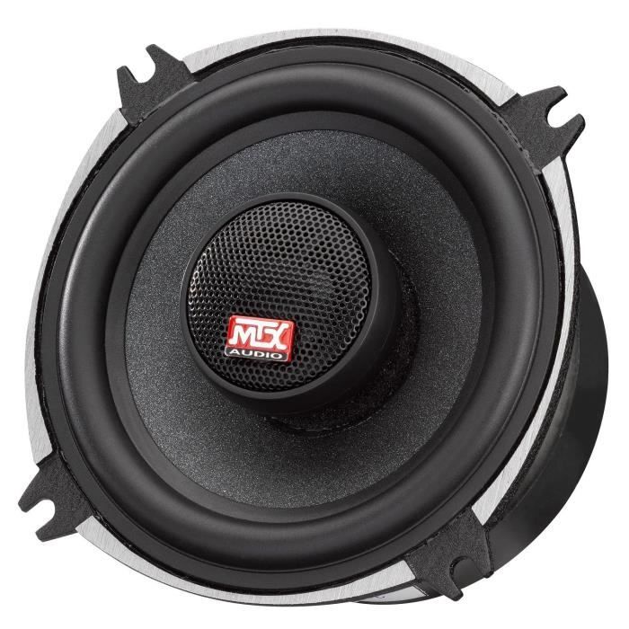 Coaxiaux 2 voies - MTX AUDIO - 10cm 4O 70Wrms - Châssis aluminium - Bobine Ř25mm TIL - Tweeter néodyme Ř22mm
