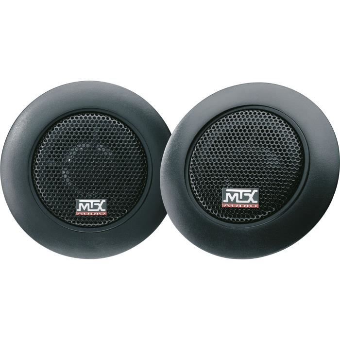 Tweeters néodyme - MTX AUDIO - TX225T - Ř25mm 4O 65W RMS 450W Peak dôme soie filtres passifs inclus