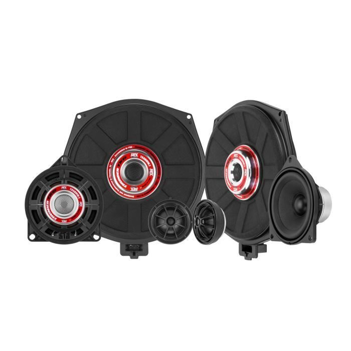 Haut-parleurs spécifiques - MTX AUDIO - Kit 3 voies - 20cm - 4O - 150W RMS - Pour BMW & Mini