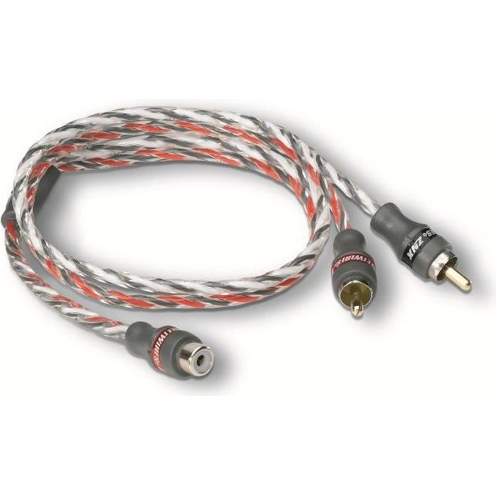 MTX ZNXY1F C‚ble RCA ZeroNoise rÈpartiteur Y 1 Femelle 2 M‚les longueur 50cm 100% cuivre 3 blindages