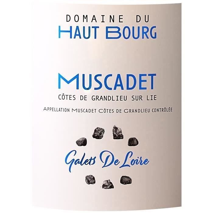 Domaine du Haut Bourg 2025 Muscadet Côtes de Grandlieu Sur Lie - Vin blanc de Loire