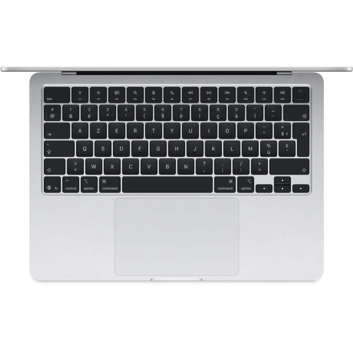 Apple - 13,6 MacBook Air M4 (2025) - RAM 16Go - Stockage 256Go - CPU 10 coeurs - GPU 8 coeurs - Argent