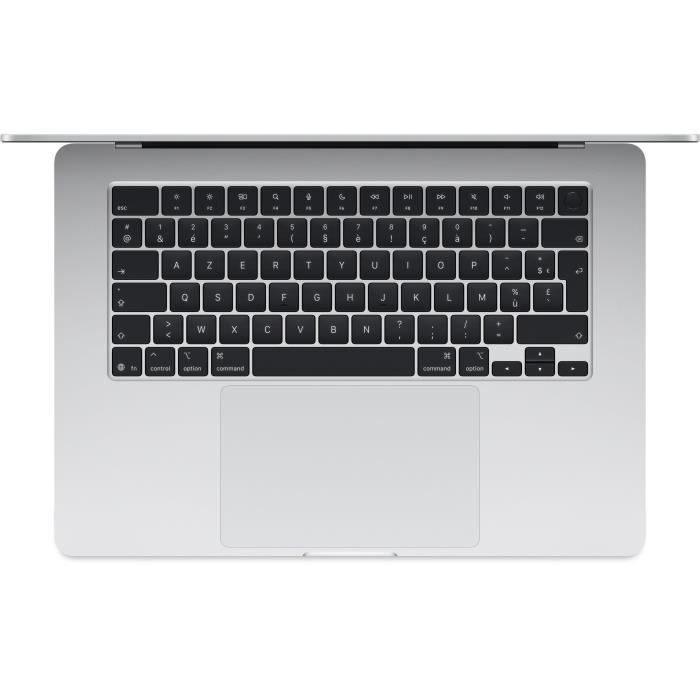 Apple - 15,3 MacBook Air M4 (2025) - RAM 16Go - Stockage 256Go - CPU 10 coeurs - GPU 10 coeurs - Argent