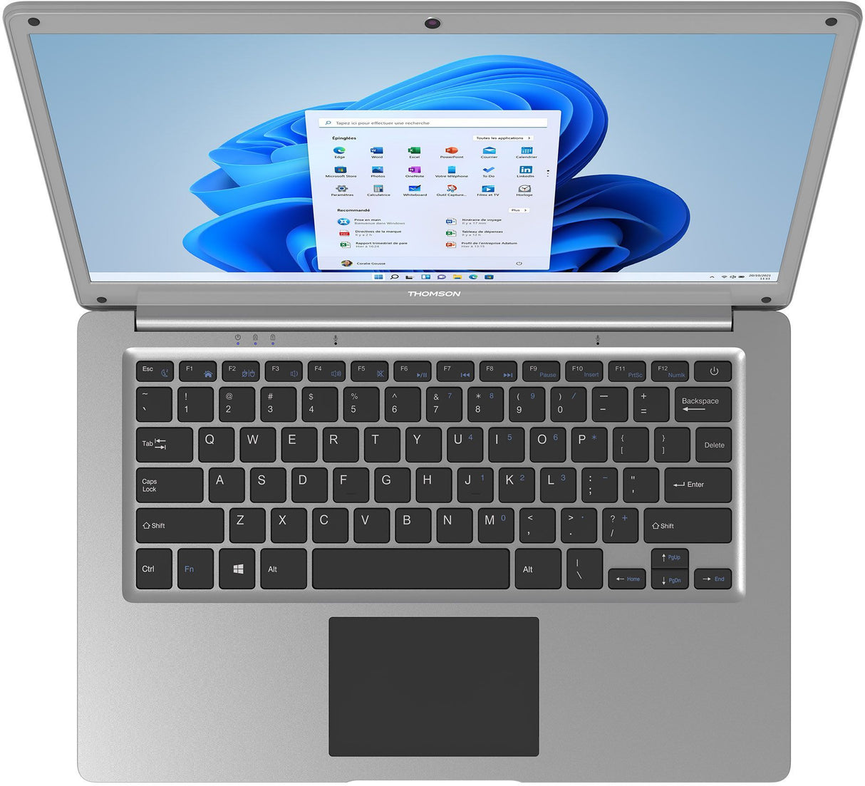 PC Portable - THOMSON - N14C4SL128MS - 14 - Intel Celeron - RAM 4 GB - SSD 128GB - Housse de protection + souris