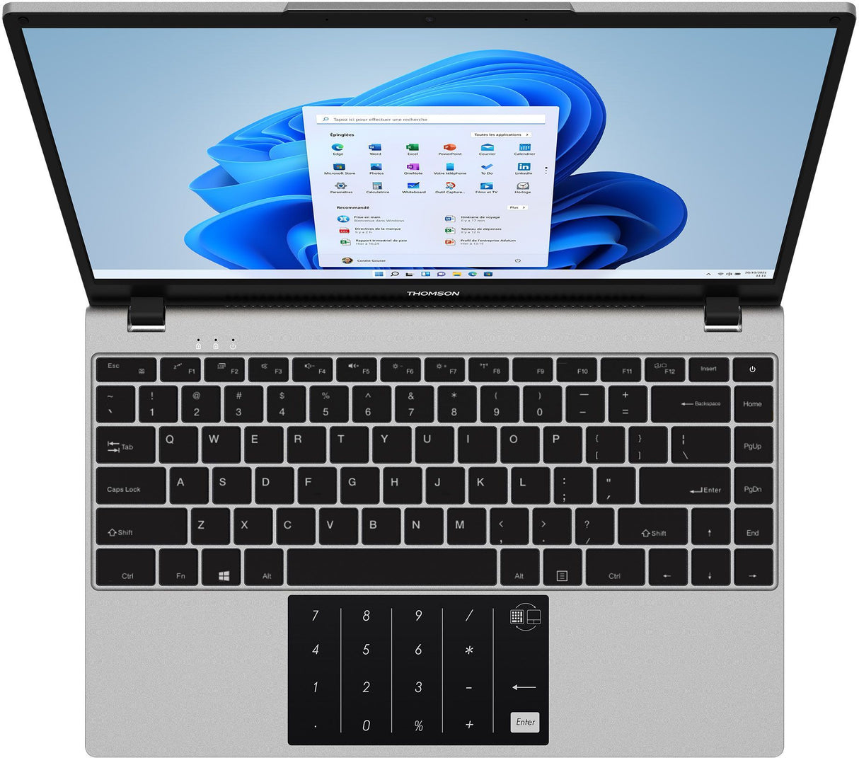 PC Portable - THOMSON - Neo Go N14N8SL256S+ - 14 - Intel N100 - RAM 8 GB - SSD 256 GB - Argent