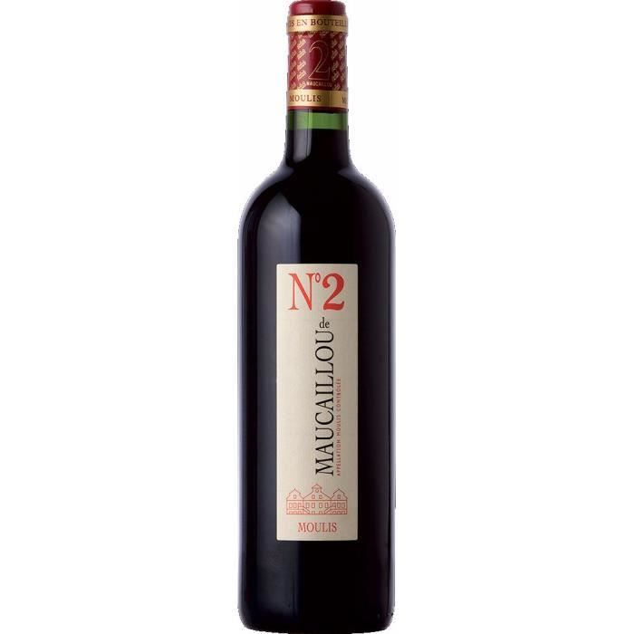 N°2 de Maucaillou 2020 Moulis - Vin rouge de Bordeaux