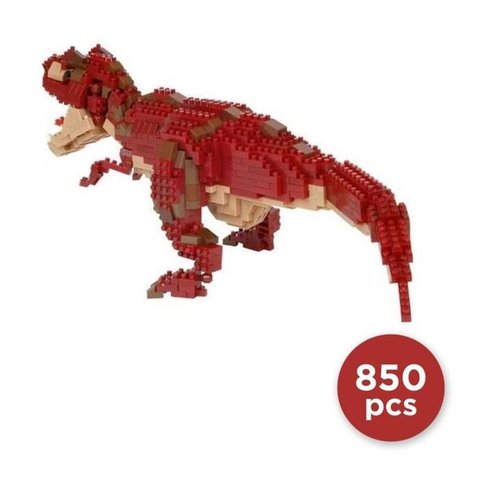 Figurine en briques - BANDAI - NANOBLOCK - Tyrannosaurus Rex Deluxe - 850 pcs