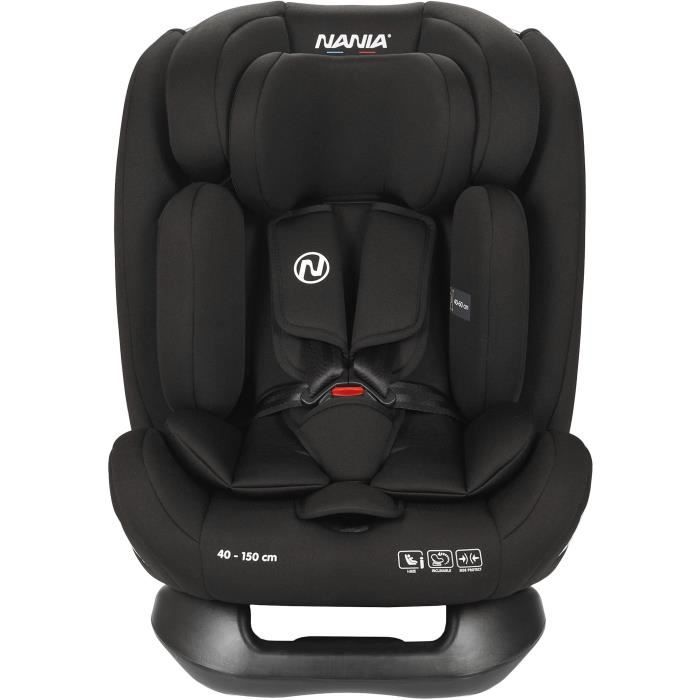 Siege auto - NANIA - Prato - enfants de 40-150 cm (0-12 ans) - Groupe 0/1/2/3 - I-size - Évolutif - Inclinable - Avec réducteurs