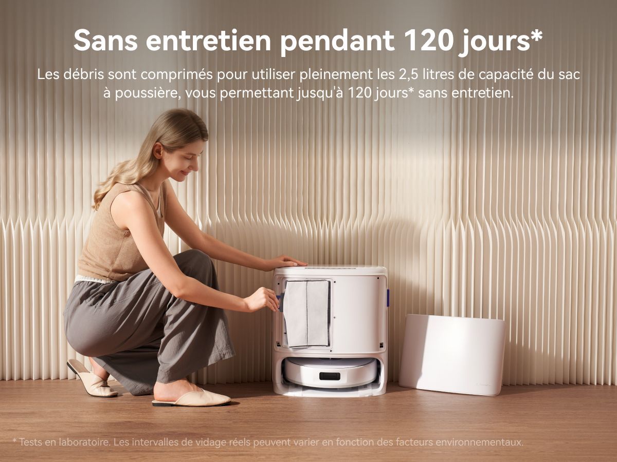 NARWAL Freo X10 Pro - Aspirateur Robot Laveur - 11 000 Pa - Double Flux Anti-Enchevetrement - Auto-Nettoyage et Séchage