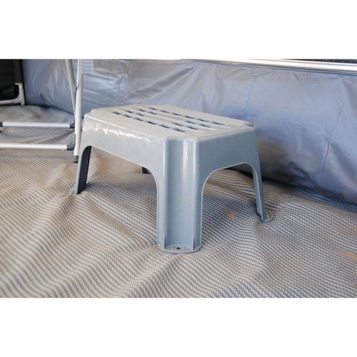 Marchepieds fixe - OPTIMA - Polypropyleme renforcé - Surface antidérapante - 150 kg max - 420 x 240 x 280 mm
